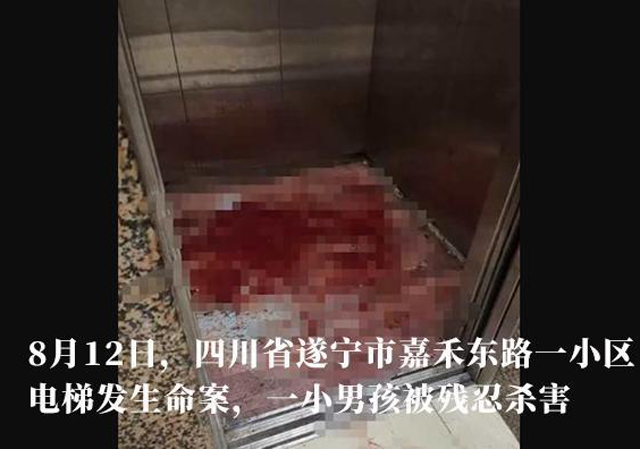 四川一精神病人電梯內(nèi)砍死8歲男童1.jpg