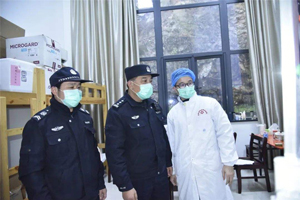 檢查疫情集中觀察點
