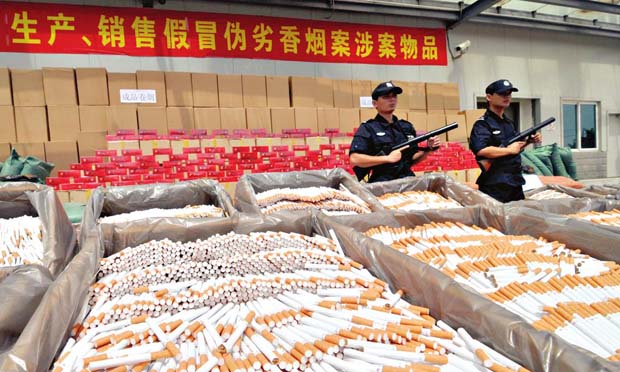 一支香煙牽出上億元部督假煙案