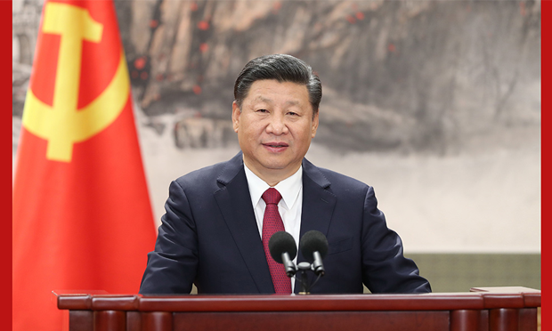 習近平連任總書記后首次講話傳遞哪些信息,？