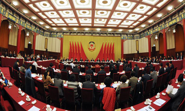 全國政協(xié)召開雙周協(xié)商座談會 俞正聲主持
