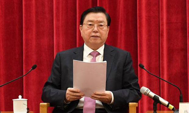 紀(jì)念香港特別行政區(qū)基本法實(shí)施20周年座談會(huì)在京舉行 張德江發(fā)表講話