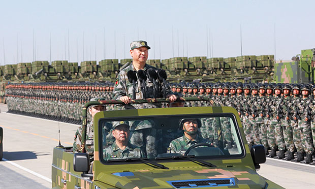 習(xí)主席重要講話在受閱官兵中引起強(qiáng)烈反響