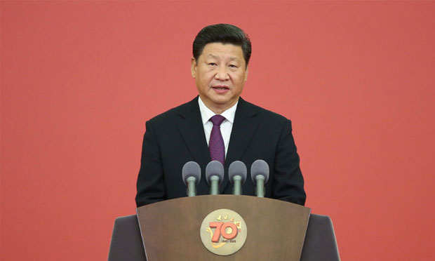 習近平等黨和國家領導人出席烈士紀念日向人民英雄敬獻花籃儀式
