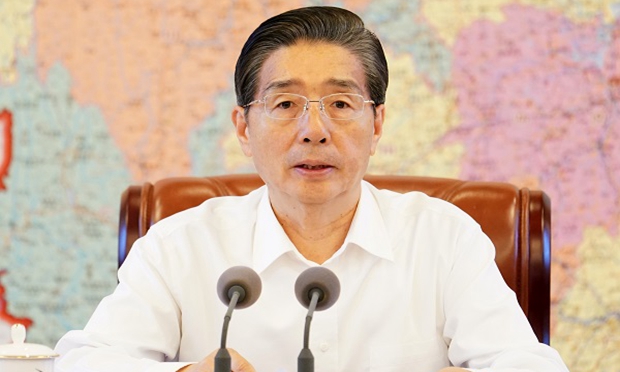 郭聲琨：以習(xí)近平新時代中國特色社會主義思想為指導(dǎo) 確保政法工作沿著正確方向前進(jìn)